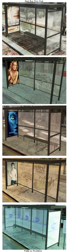 Real Bus stop mod